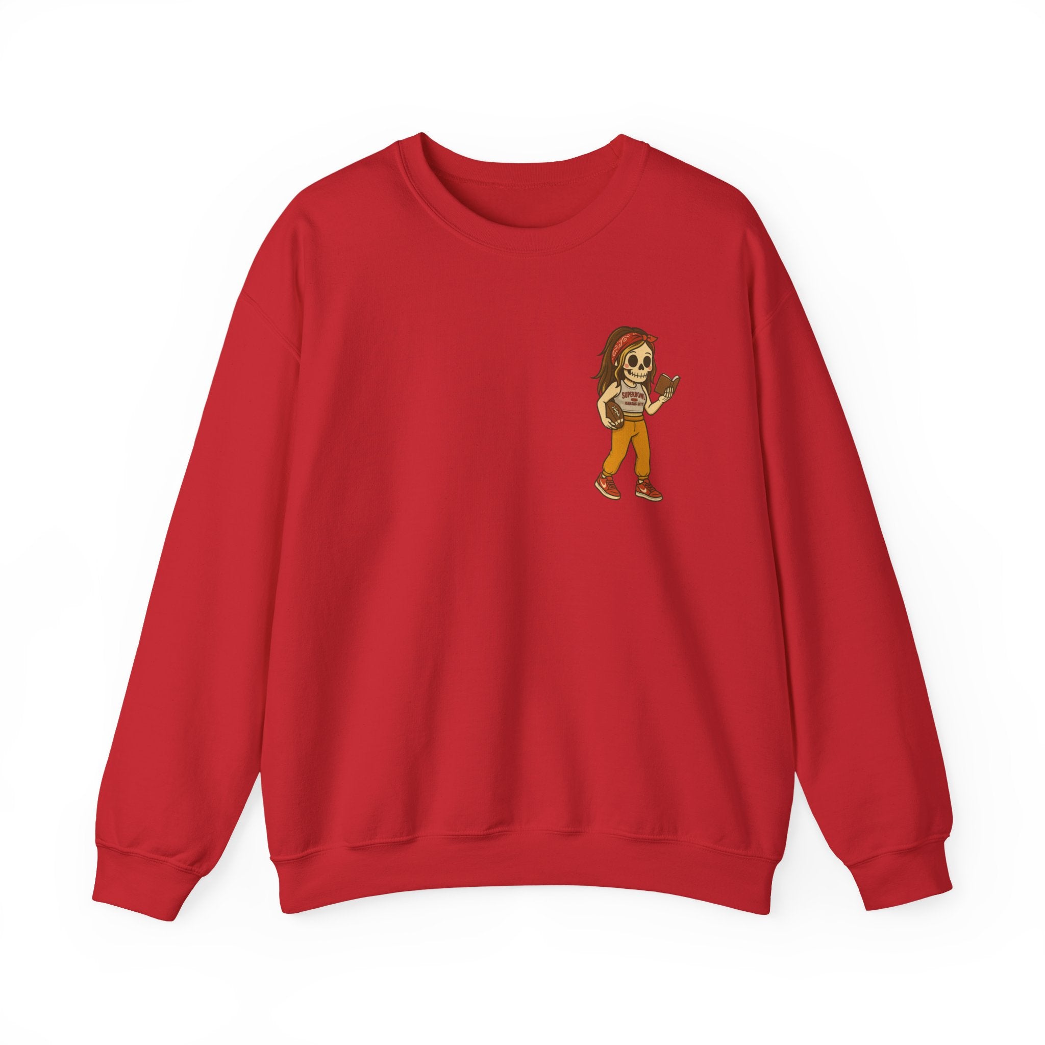 Skeleton Hiker Crewneck Sweatshirt
