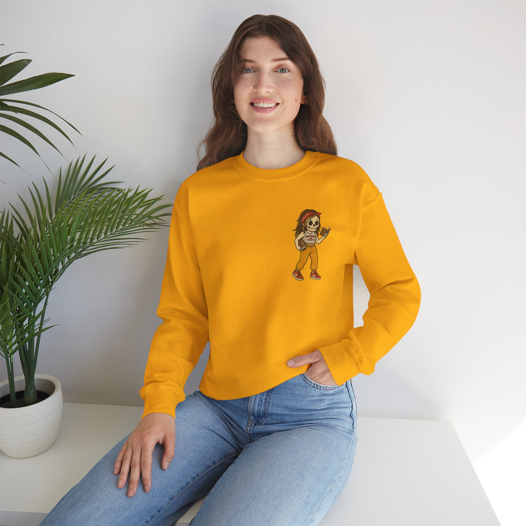 Skeleton Hiker Crewneck Sweatshirt