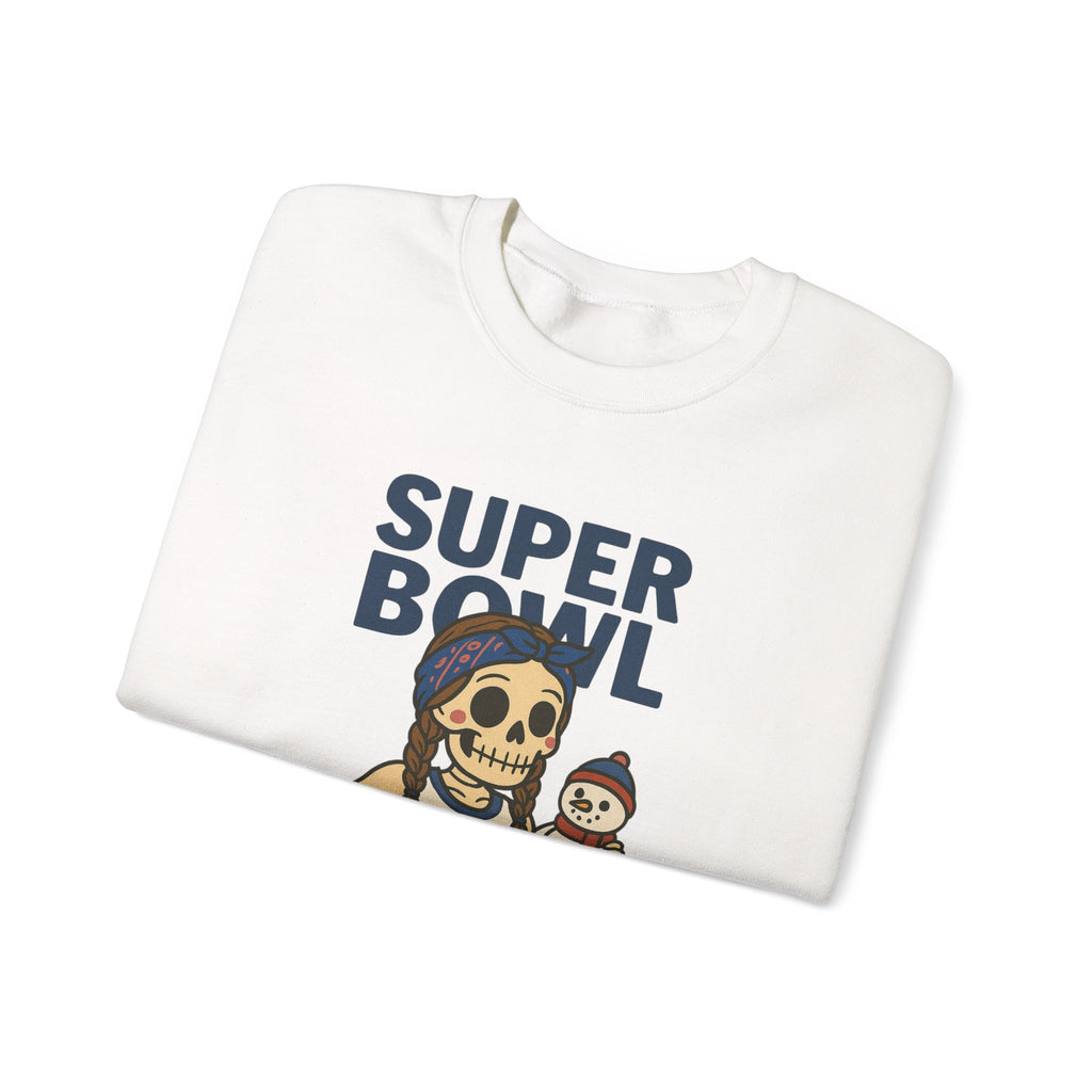 #Super Bowl Buffalo Bills Skull Cheer Sweatshirt