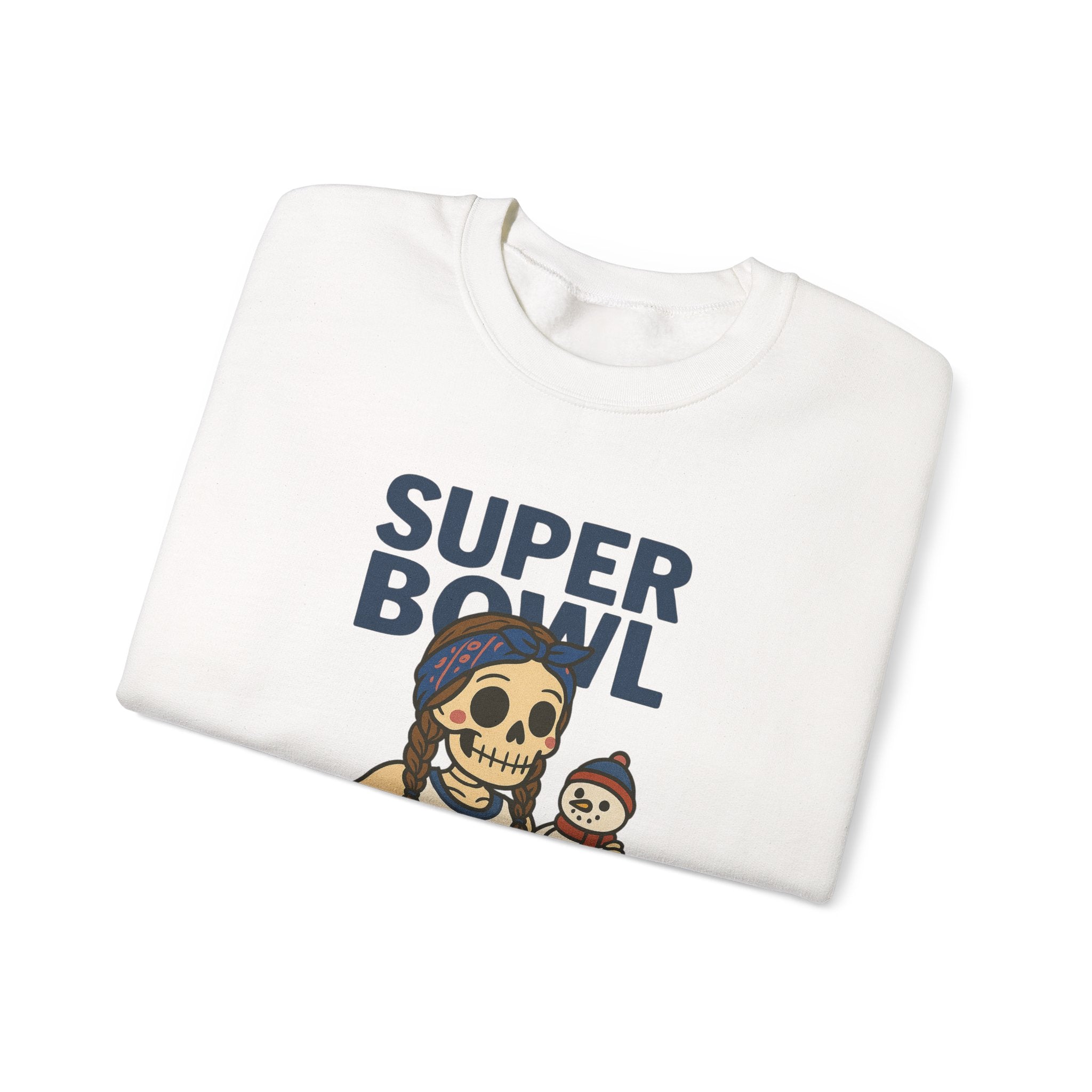 #Super Bowl Buffalo Bills Skull Cheer Sweatshirt