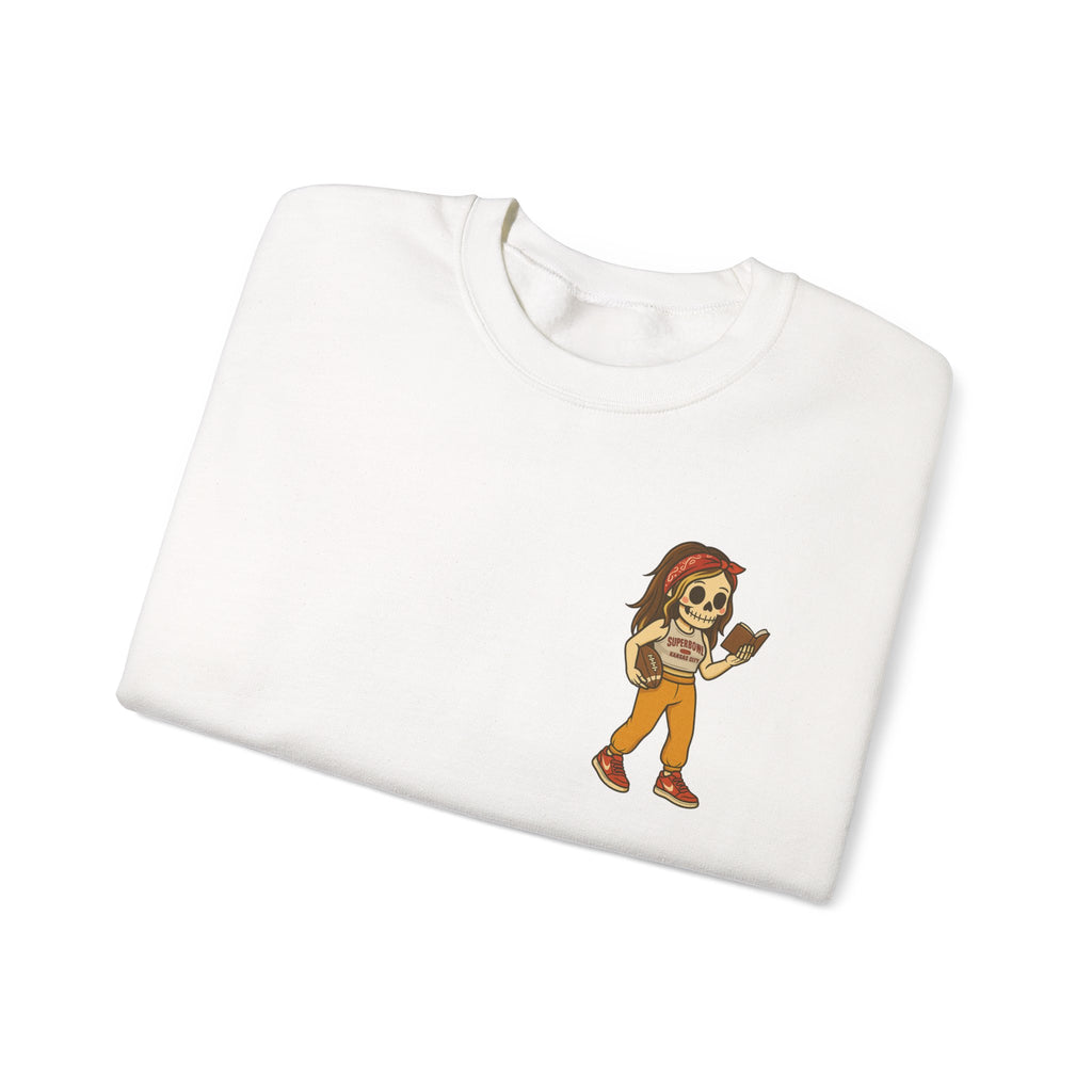 Skeleton Hiker Crewneck Sweatshirt